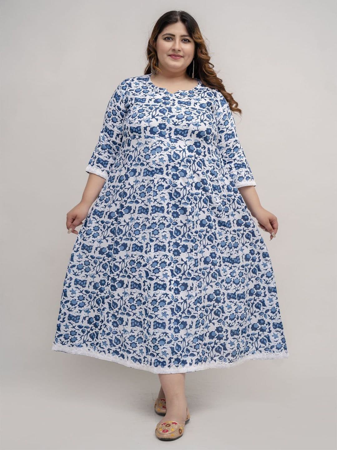 Fashion Zest Fashion Zest Floral Print A-Line Dress