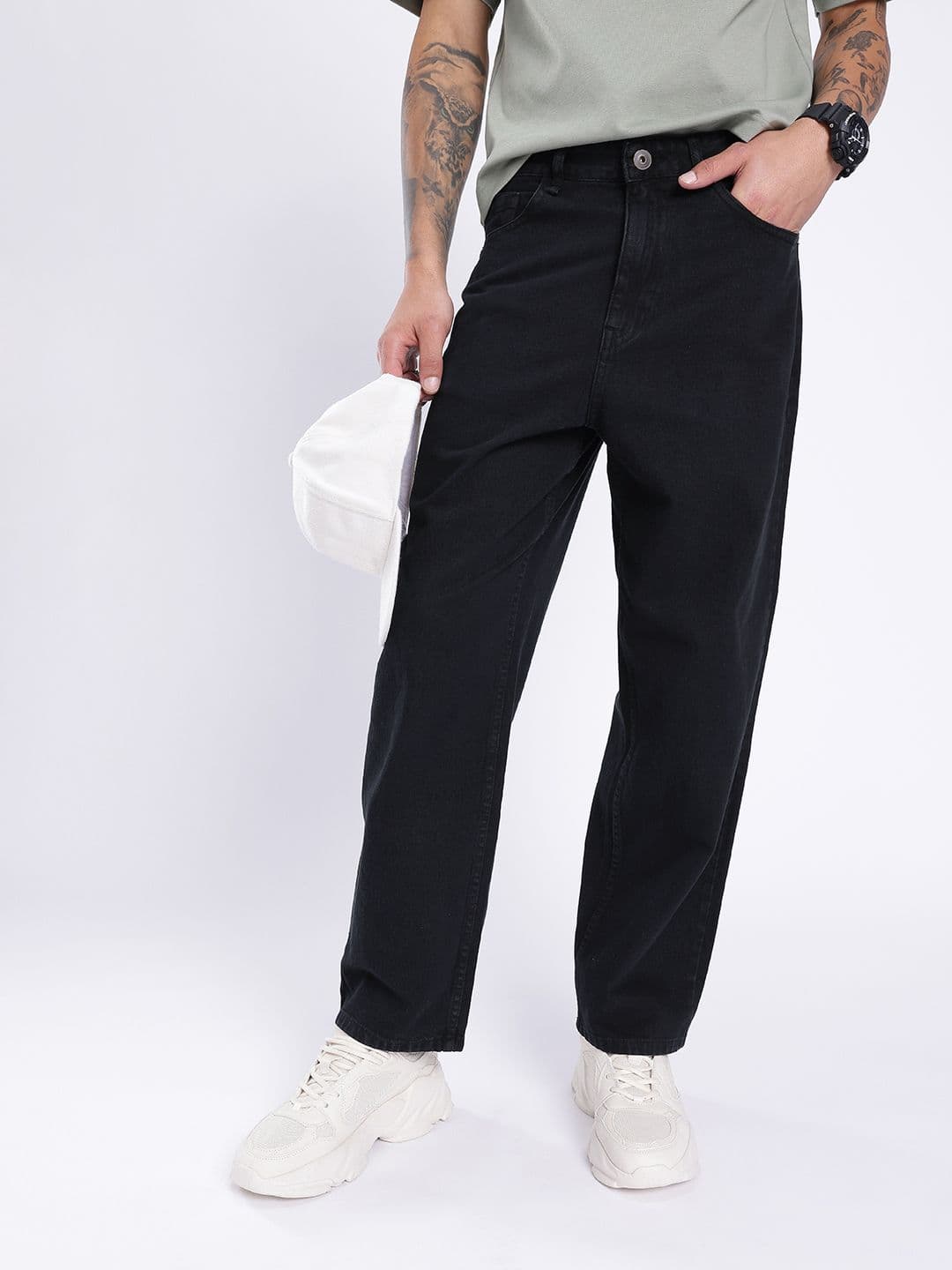 glitchez glitchez Men Skater Fit Jeans