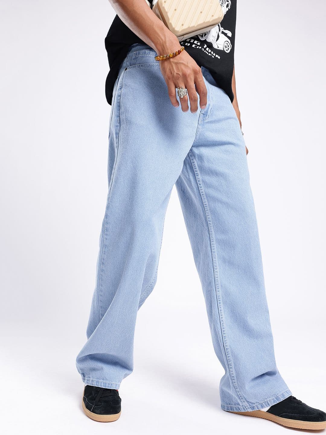 glitchez glitchez Men Flared Fit Jeans