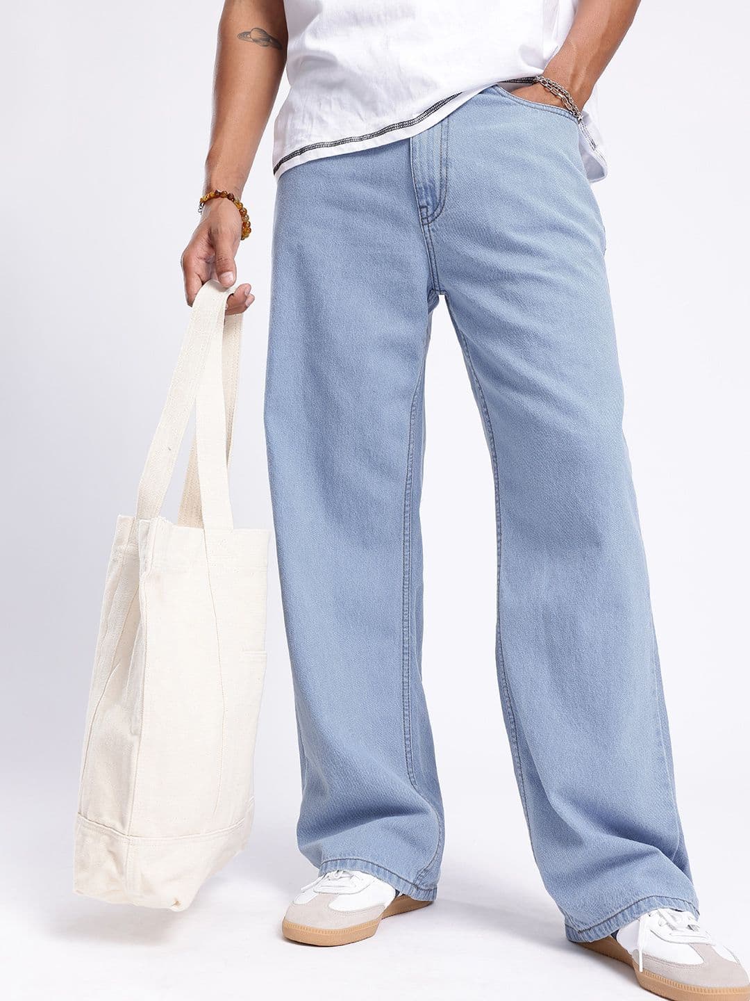 glitchez glitchez Men Flared Jeans