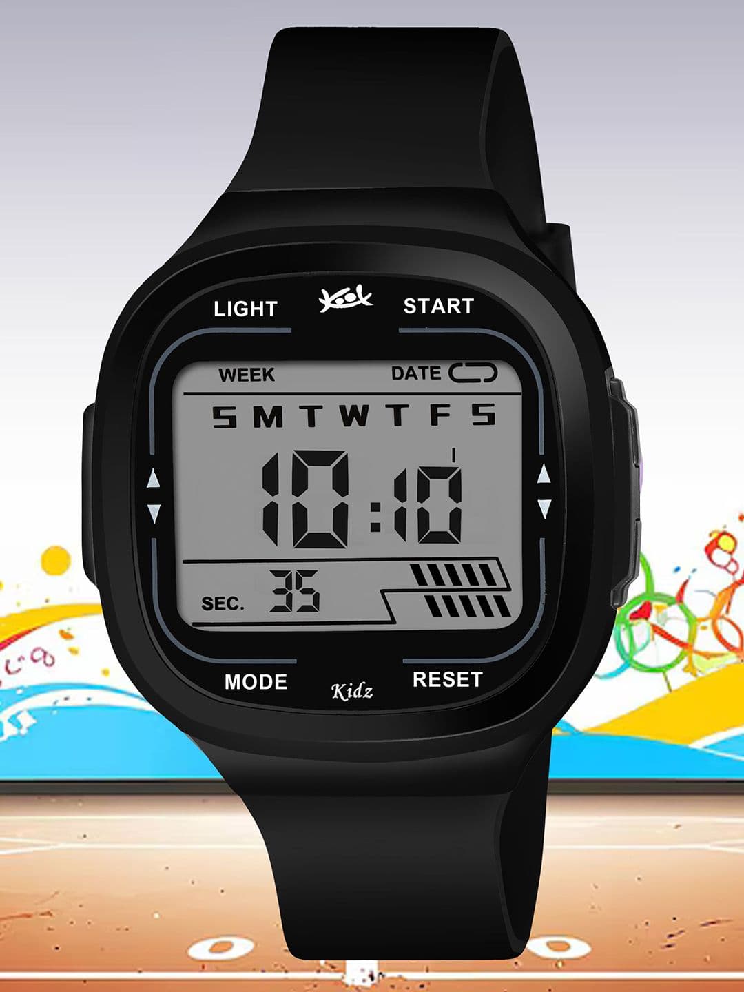 Kool Kidz Kool Kidz Kids Straps Digital Watches Kool Kidz Unisex Digital Watch KK 283 BK