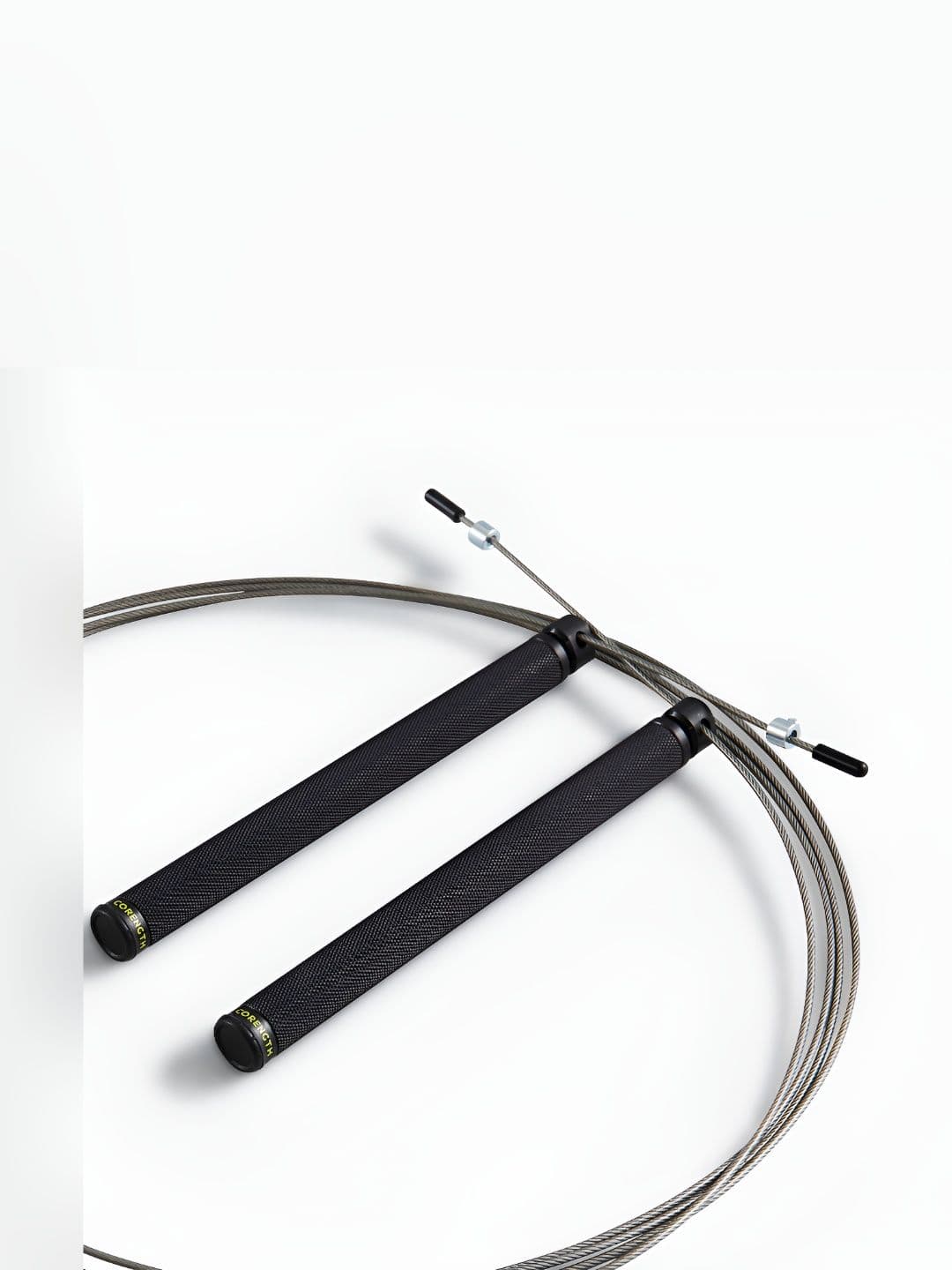 Decathlon Decathlon Corength - Unisex Black Rolling Efficiency Training Speed Skipping Rope