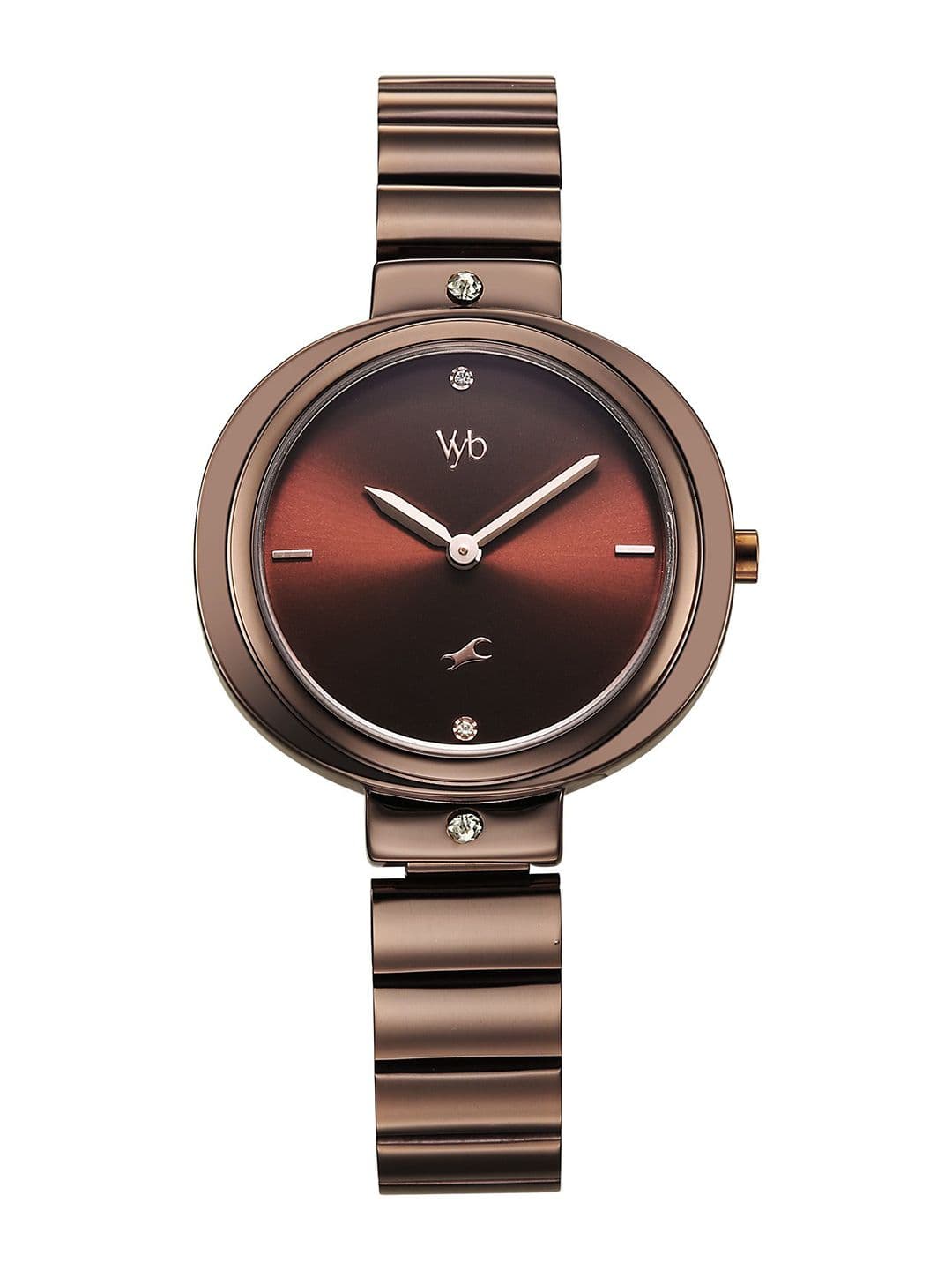 Fastrack Fastrack Vyb Diva Women Dial & Bracelet Style Straps Analogue Watch FV60075QM01