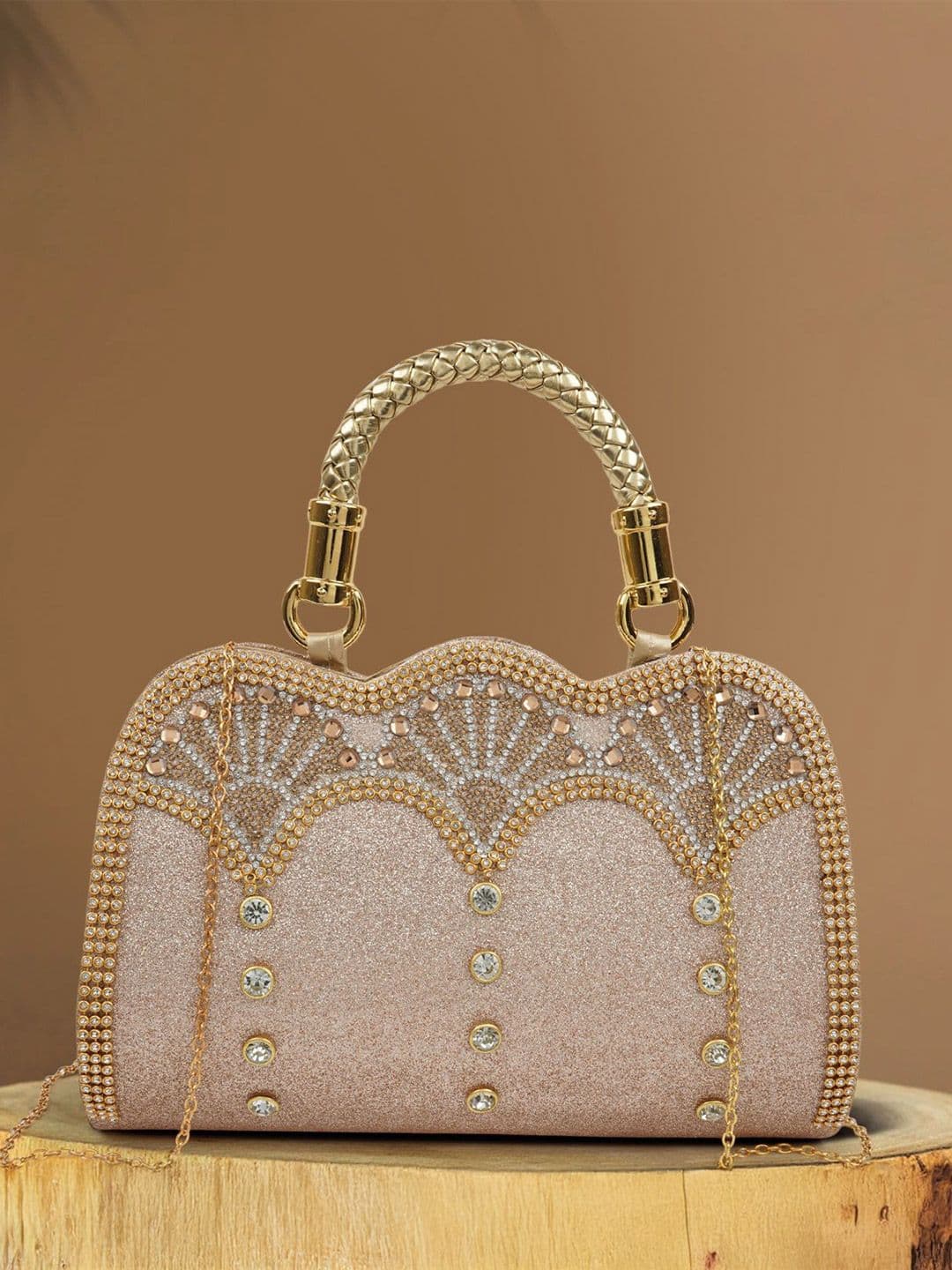 NORVE NORVE Embellished Purse Clutch