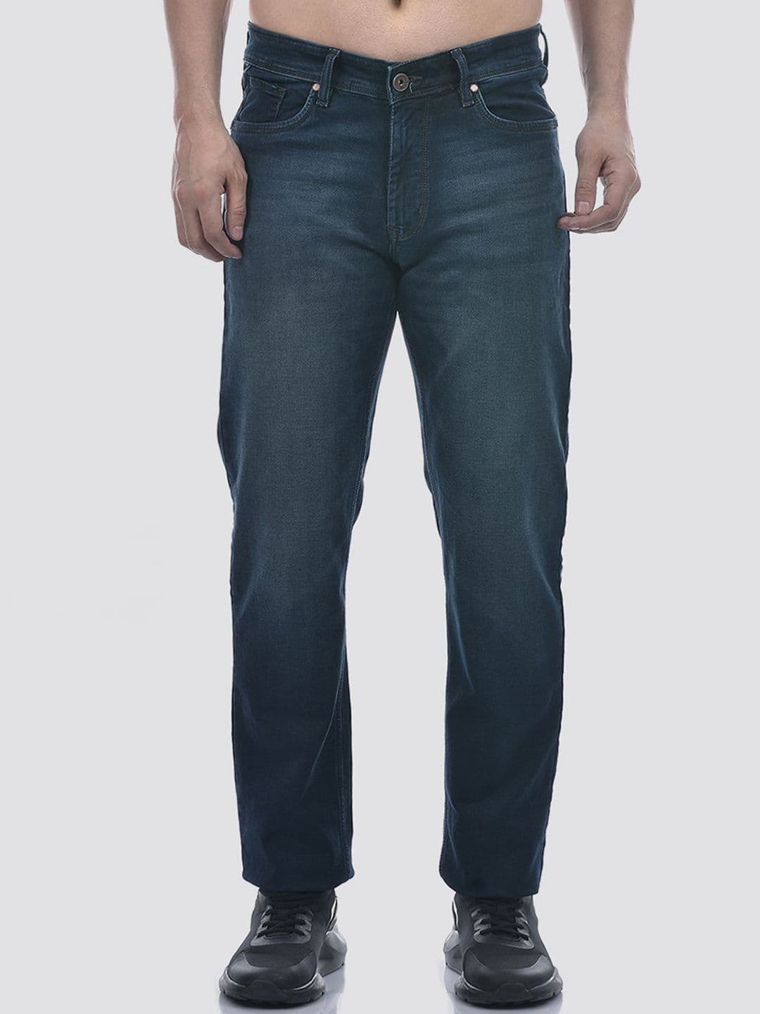 Numero Uno Numero Uno Men Regular Fit Mid-Rise Light Fade Stretchable Jeans