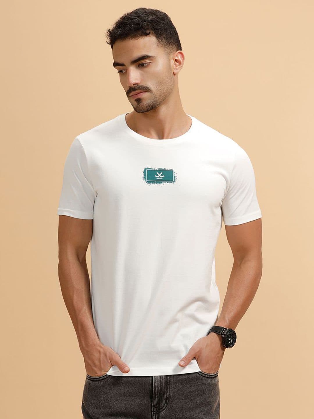 WROGN WROGN Round Neck Regular Fit T-shirt