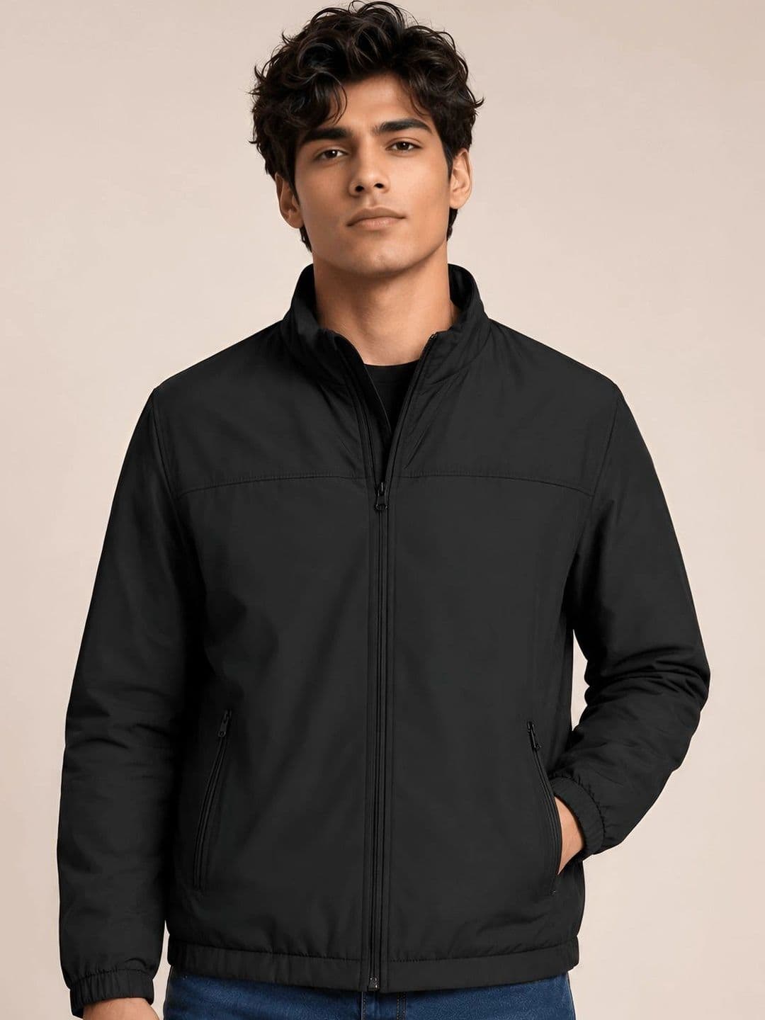 Moda Rapido Moda Rapido Men Lightweight Bomber Jacket