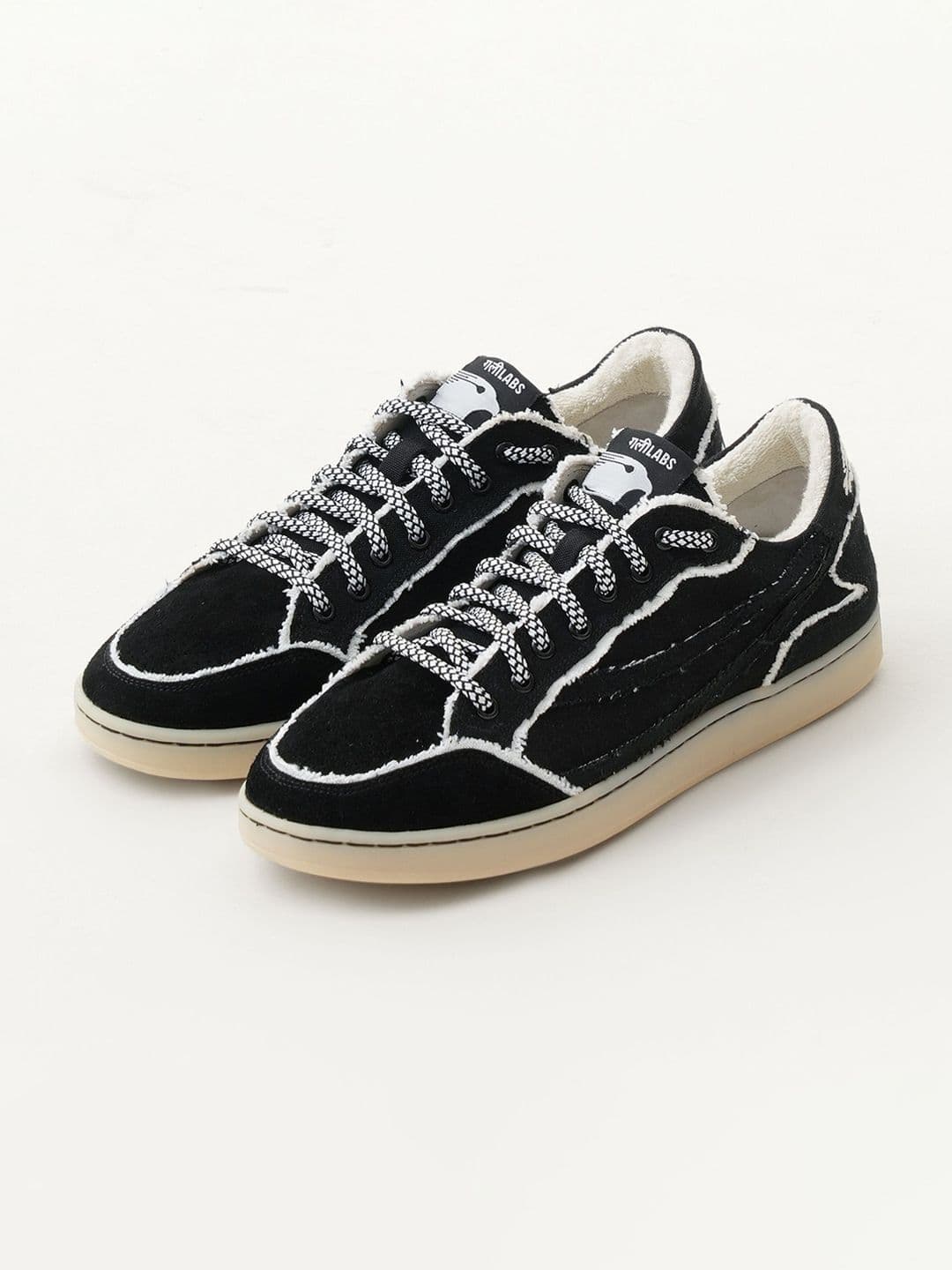 Men Lace-Ups Casual Shoes GULLY LABS Men Suede Faris Black Casual Shoes