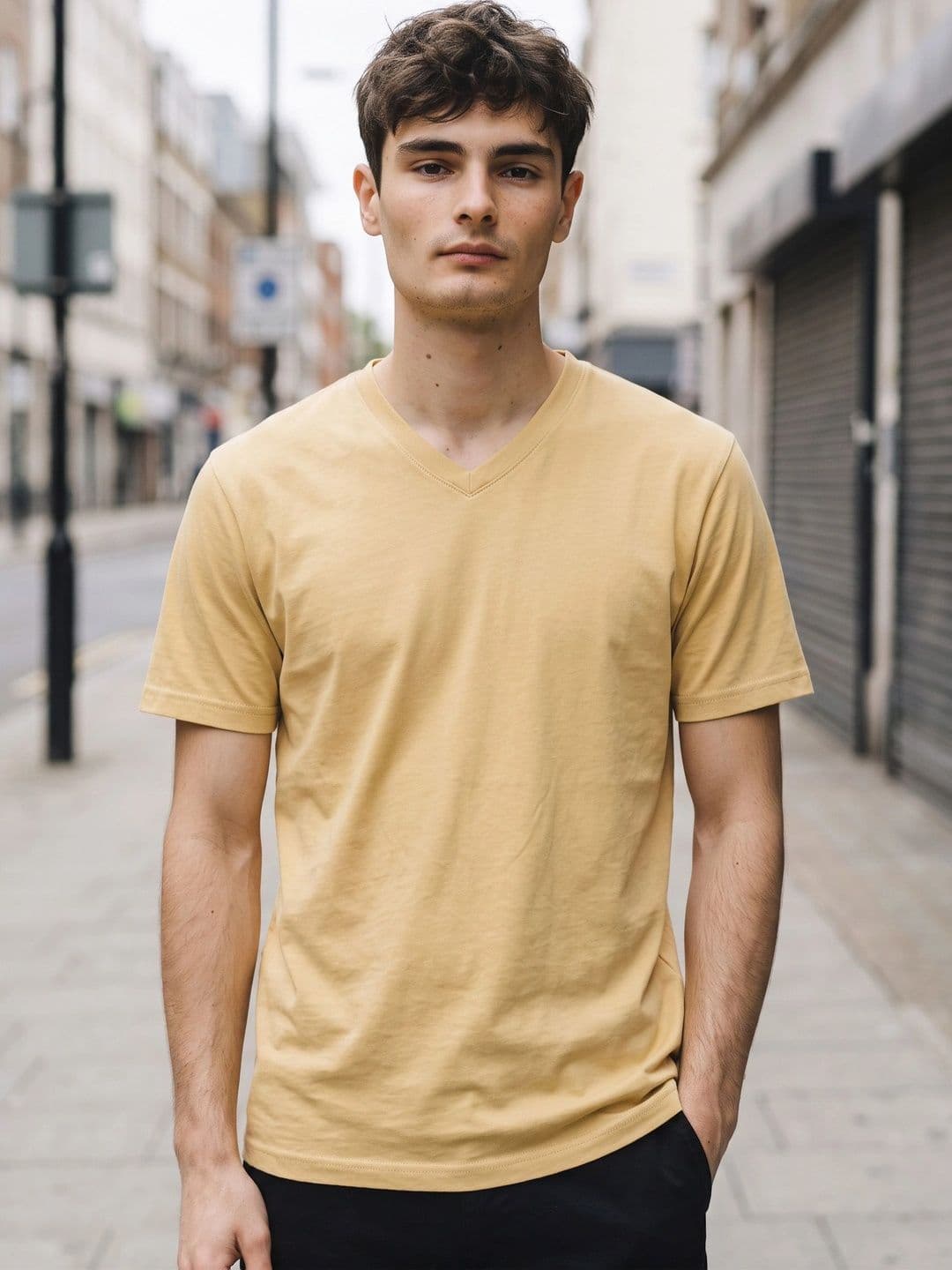 Rakon Rakon Men V-Neck T-shirt