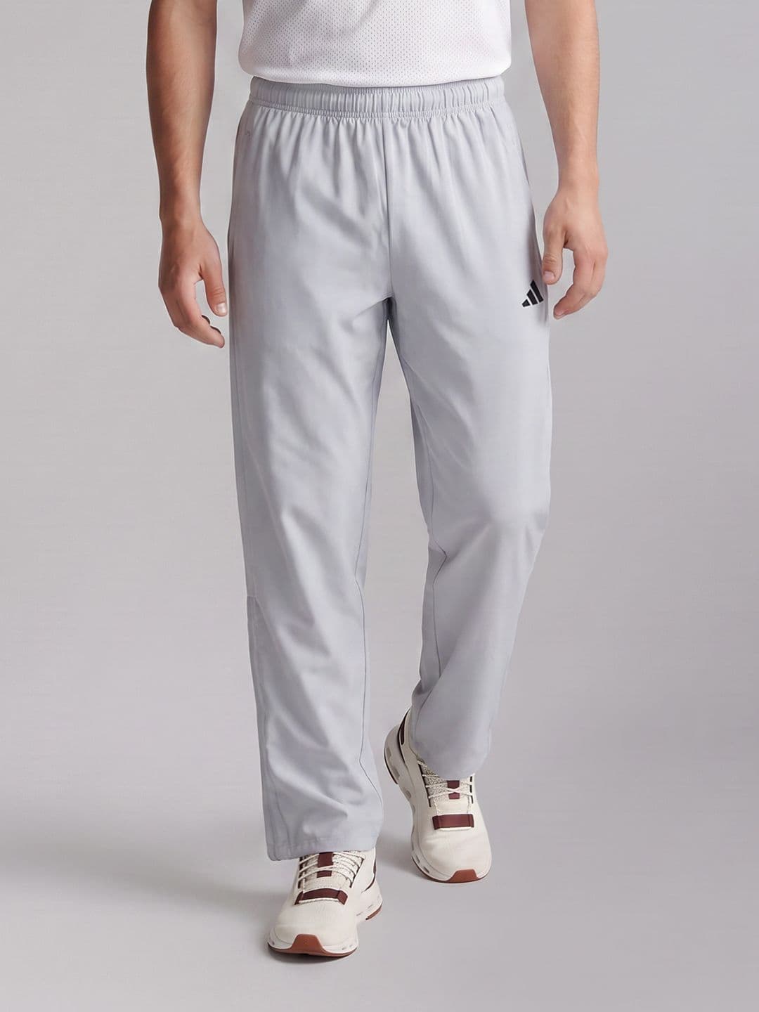 ADIDAS ADIDAS Men Relaxed Fit Brand Logo Printed Track Pants