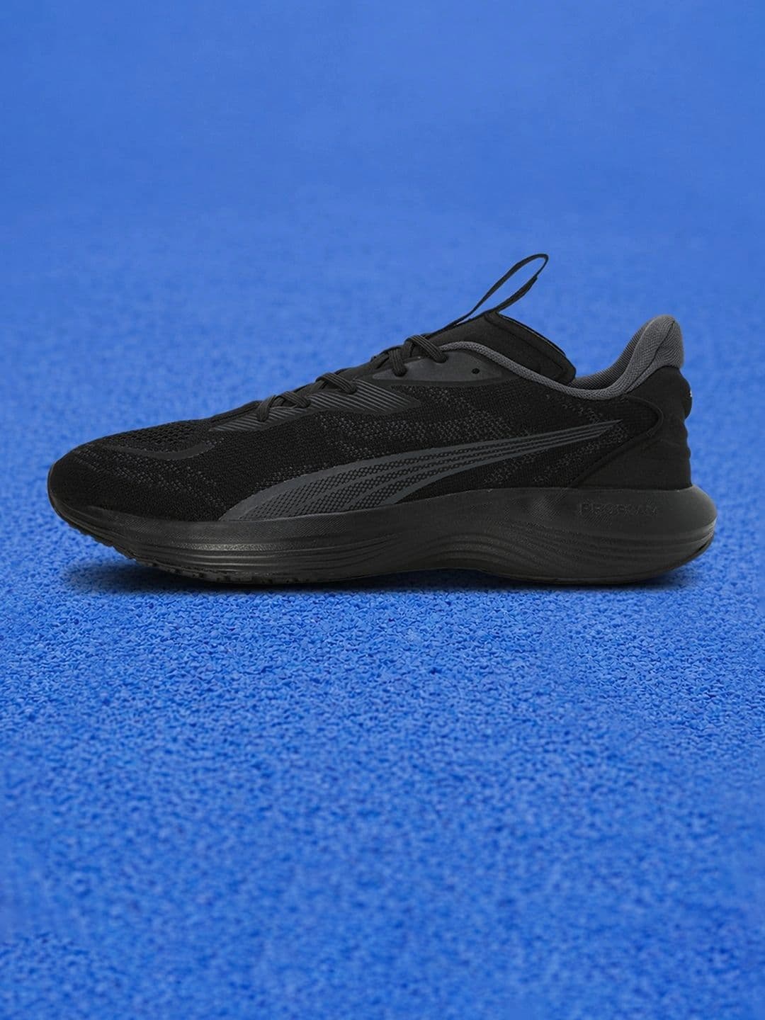 Men Running Sports Shoes Puma Scend Pro HeatStride Men Running Lace-Up Sports Shoes