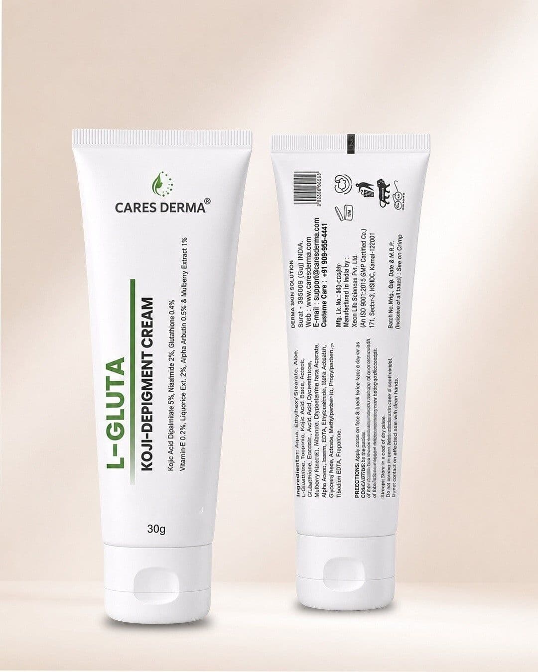 CaresDerma CaresDerma L-Gluta Kojic De Pigment Cream - 30 g