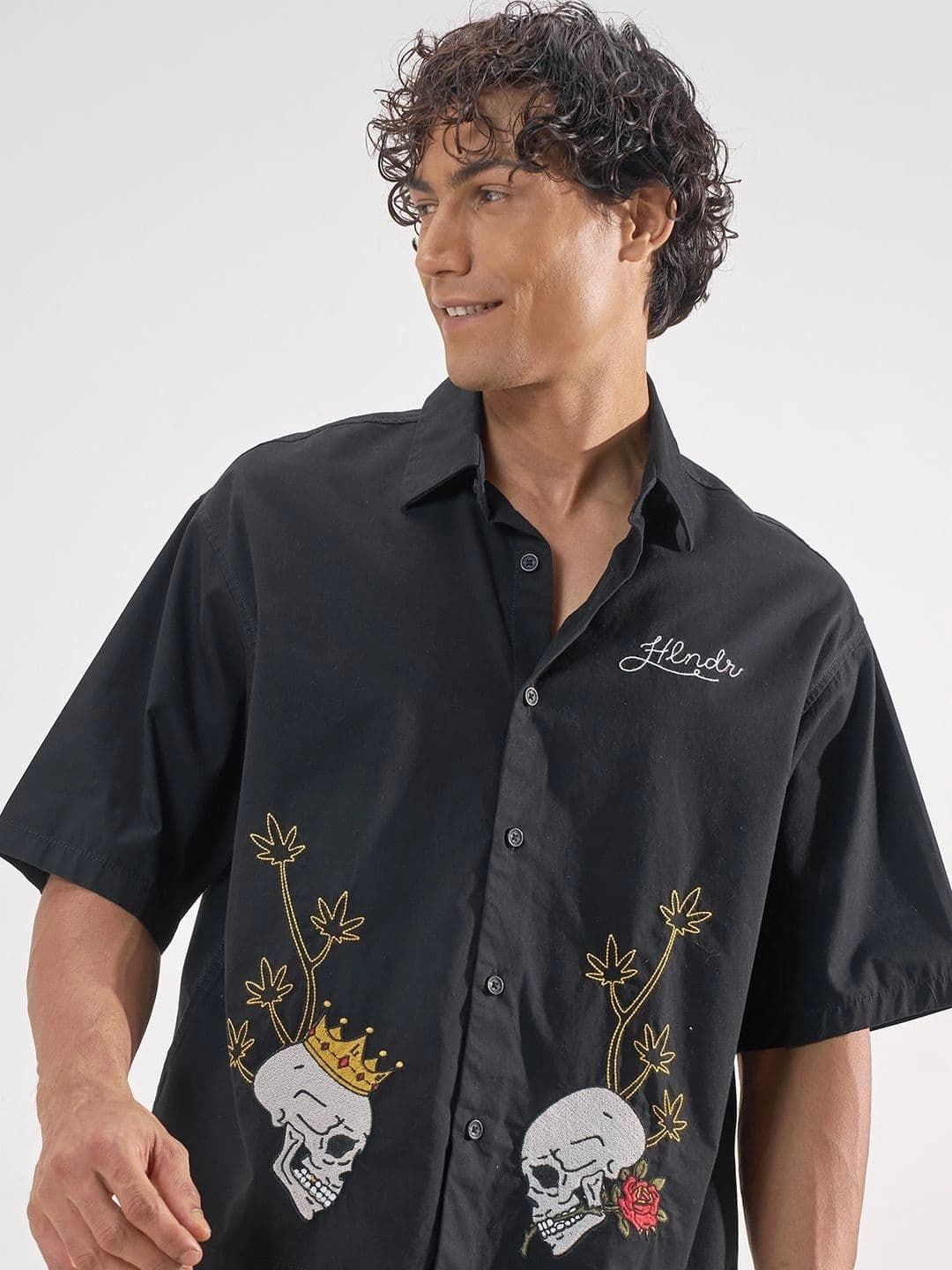 HIGHLANDER HIGHLANDER Men Boxy Printed Casual Shirt