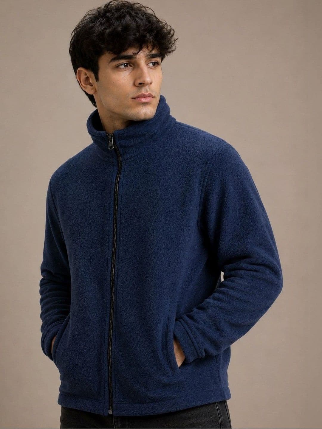 Moda Rapido Moda Rapido Men Hooded Fleece Sweatshirt