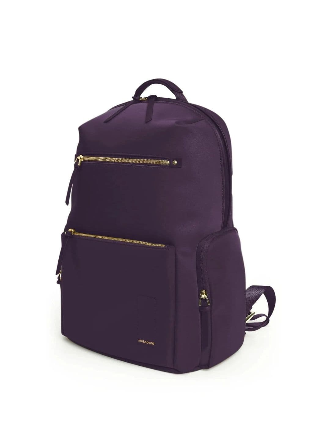 Vegan Leather Backpack MOKOBARA The Bliss Nylon and Vegan Leather Backpack