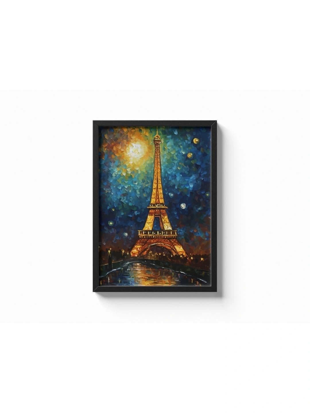 ARTOLIC ARTOLIC Black Single Piece Synthetic Wood Wall Paintings
