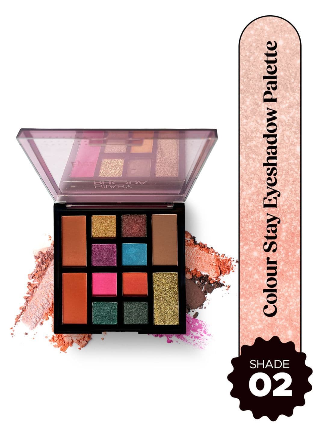 Hilary Rhoda Hilary Rhoda Highly Pigmented Colour Stay Eyeshadow Palette 20 g - Shade 2