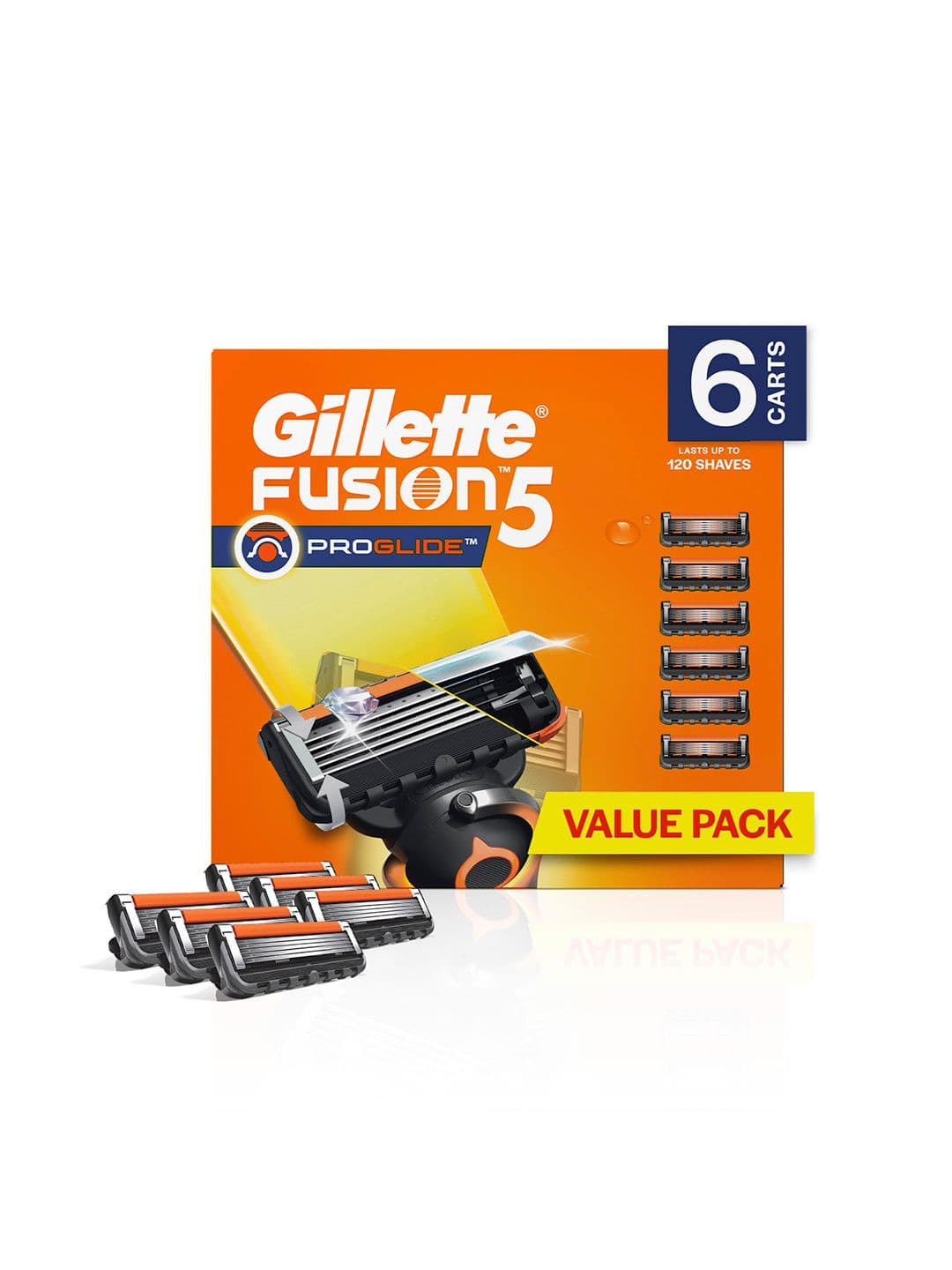 Gillette Gillette Fusion Set of 6 ProGlide Shaving Blades