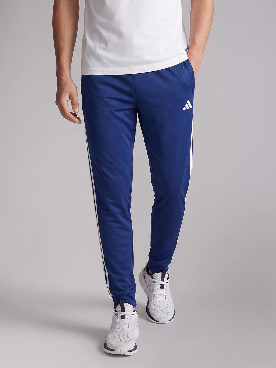 ADIDAS ADIDAS Men Striped Brand Logo Training Track Pant