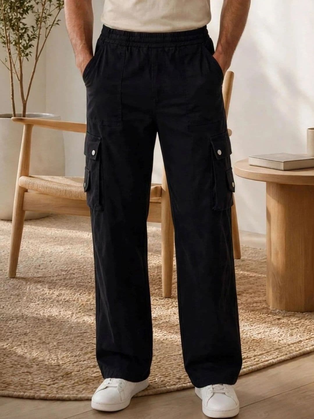 Moda Star Moda Star Men Classic Cargo Trousers