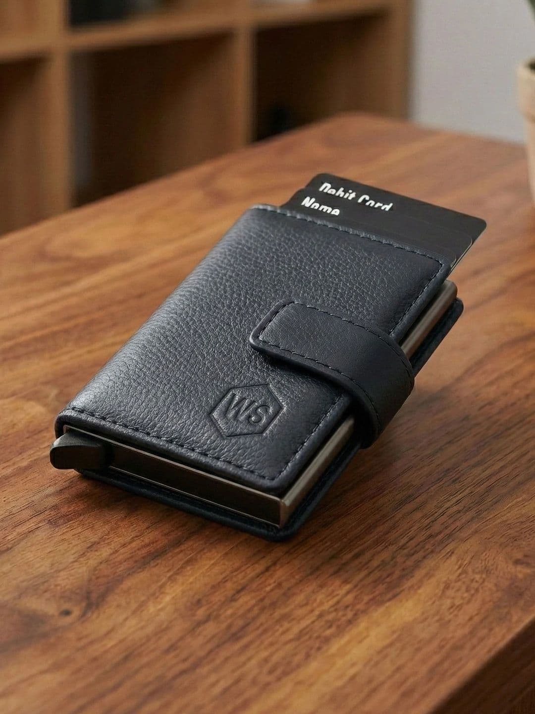 WALLET STREET WALLET STREET Men Leather Card Holder