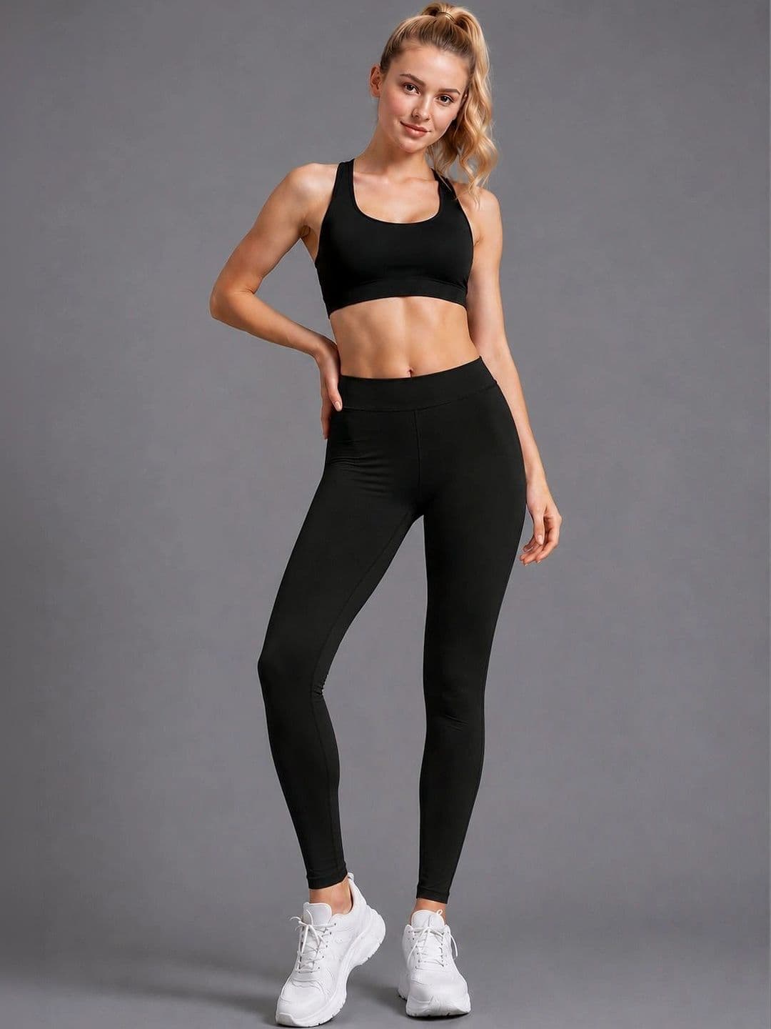 AYVINA AYVINA High Rise Ankle Length Gym Tights