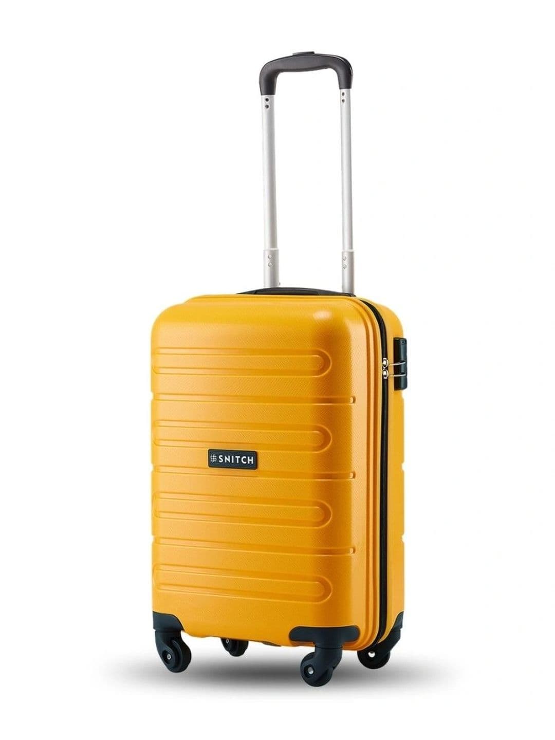 Snitch Snitch Textured Cabin Trolley Bag 47L