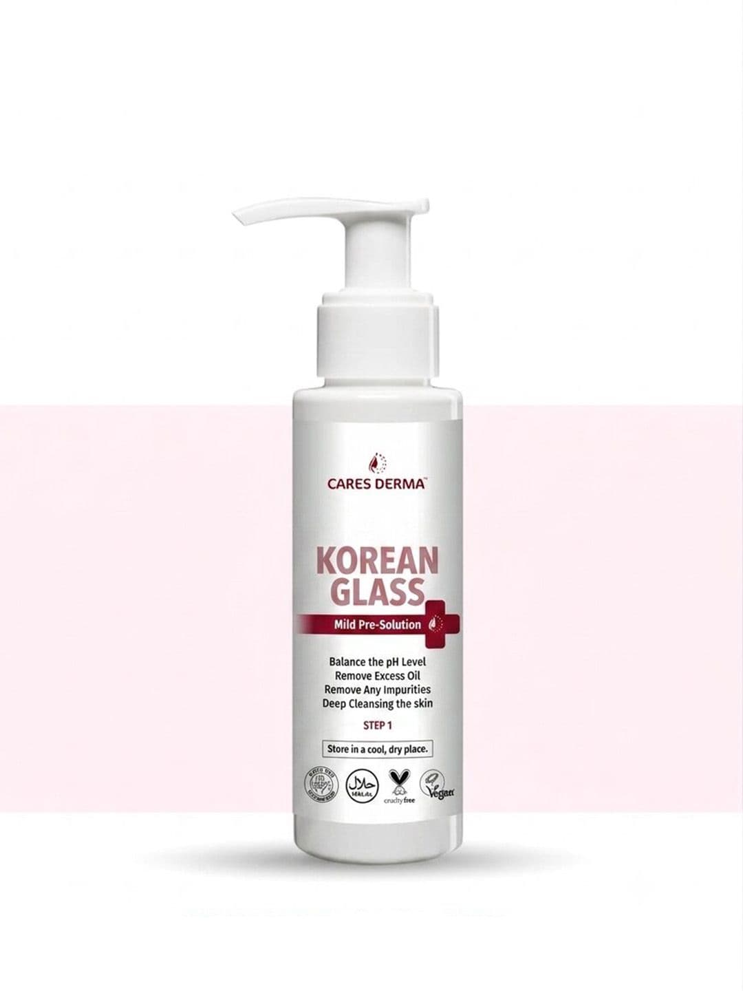 CaresDerma CaresDerma Korean Glass Mild Pre Cleanser- 100 ml