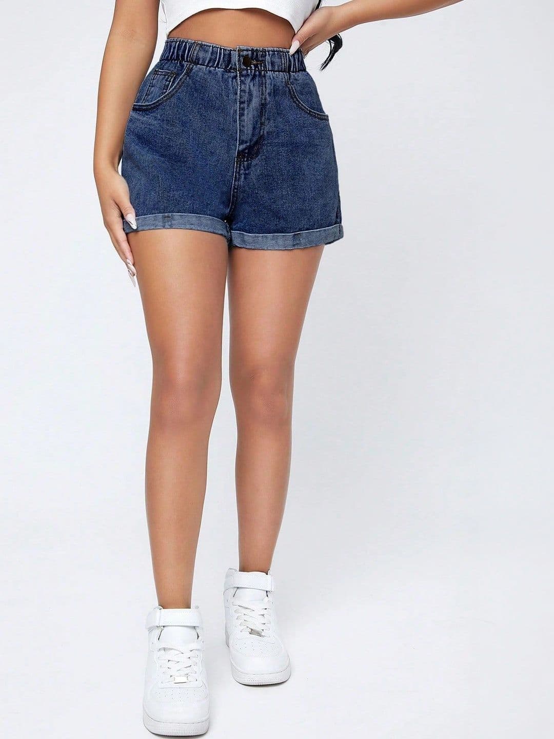 CORSICA CORSICA Women High-Rise Denim Shorts