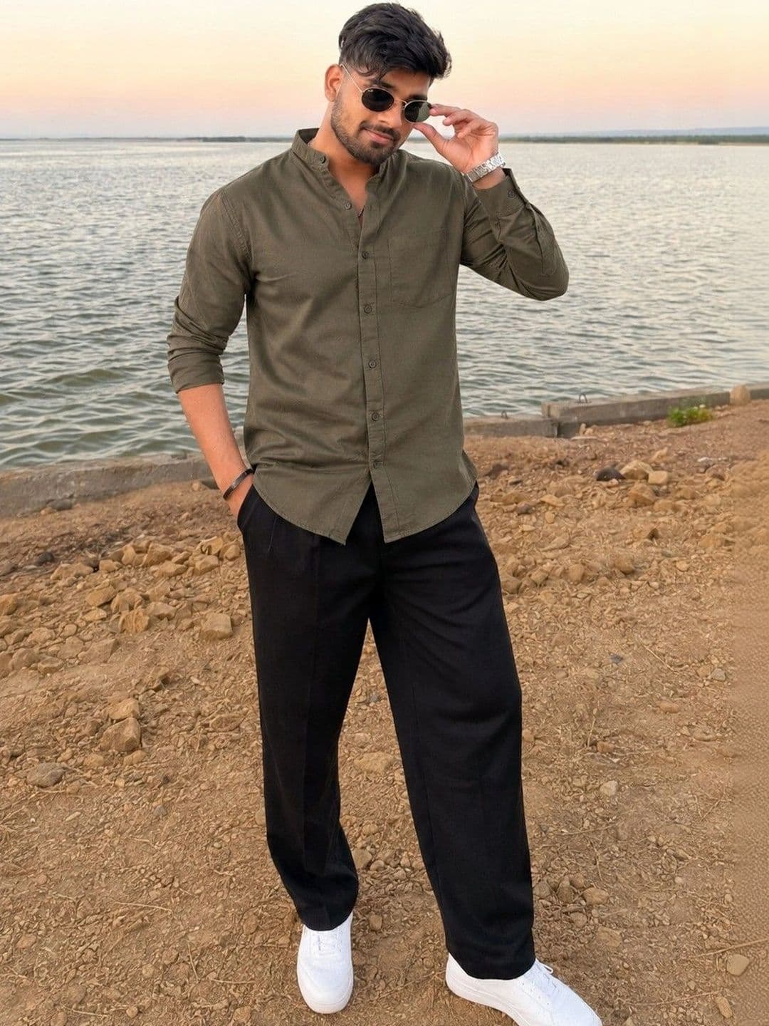 TERROFAB TERROFAB Men Classic Casual Shirt