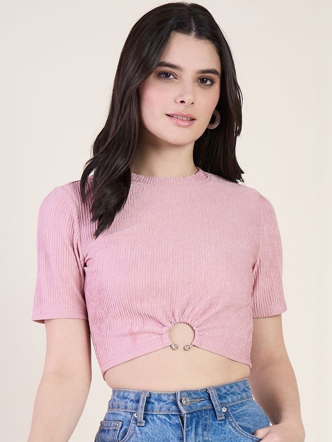 Twisted Top aayu Twisted Crop Top