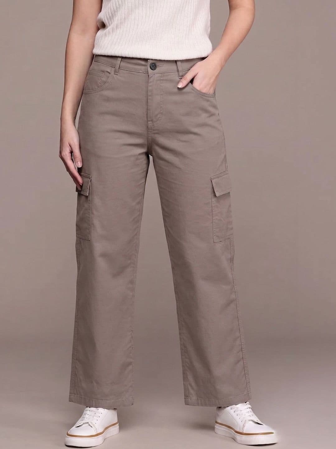 Women Straight Fit High-Rise Jeans zayla Women Comfort Straight Fit High-Rise Jeans