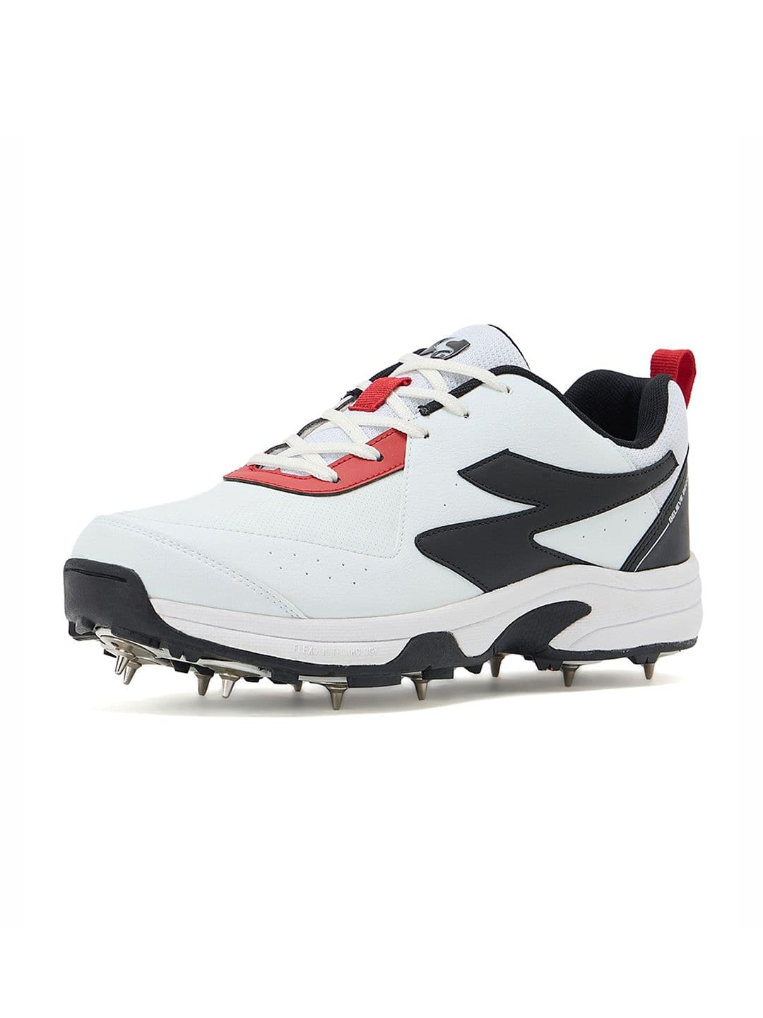SG SG Savage Max Spike Shoes White-Black - Lightweight Durable Pro Traction