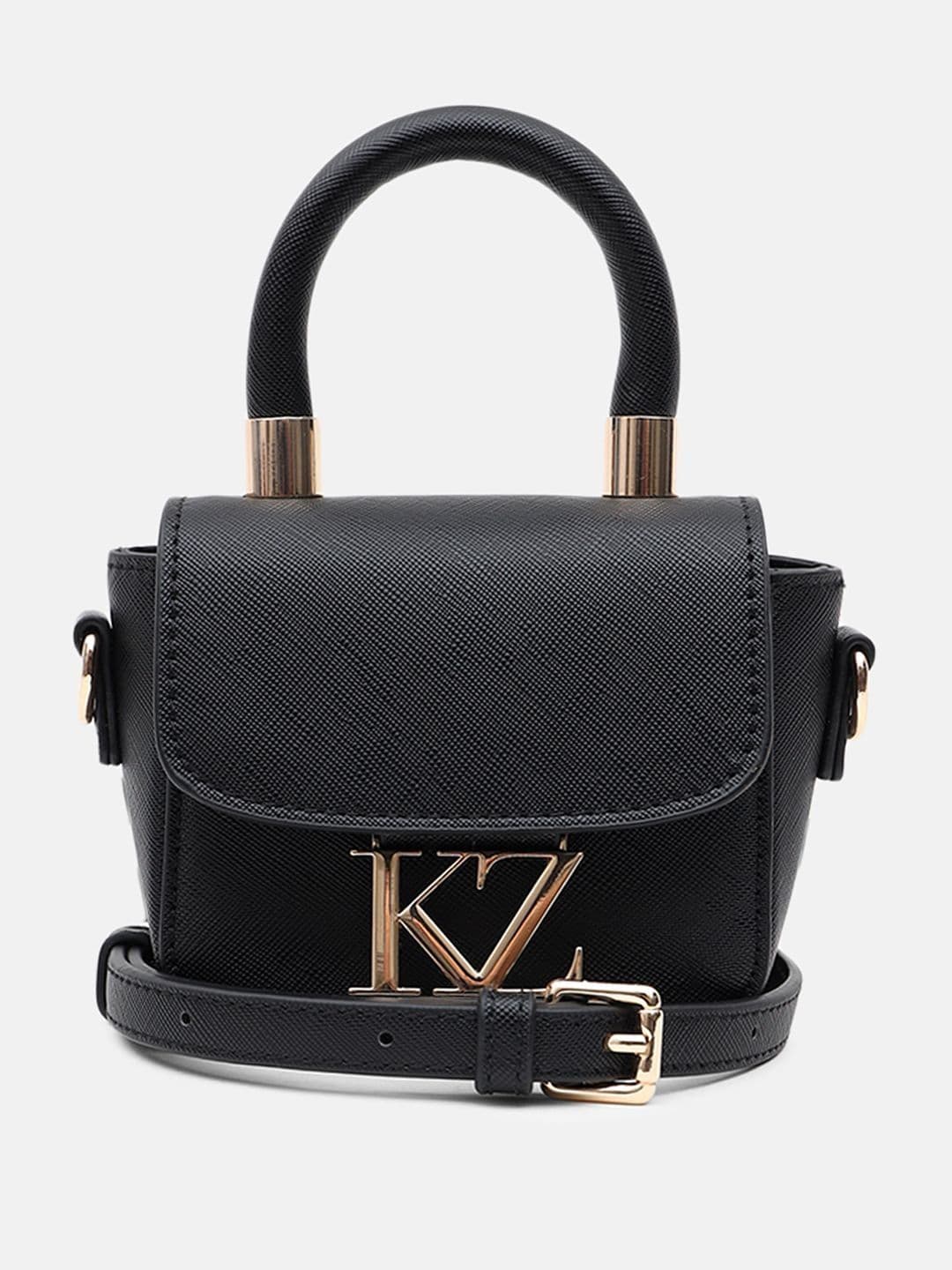 Geometric Half Moon Handheld Bag Kazo Geometric Half Moon Handheld Bag