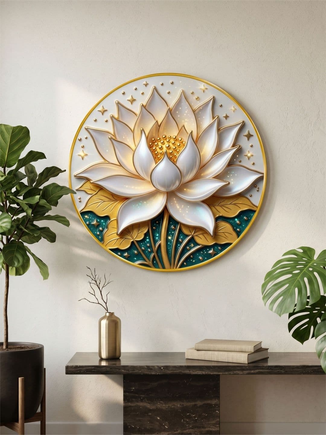 SAF SAF White MDF Other Wall Paintings