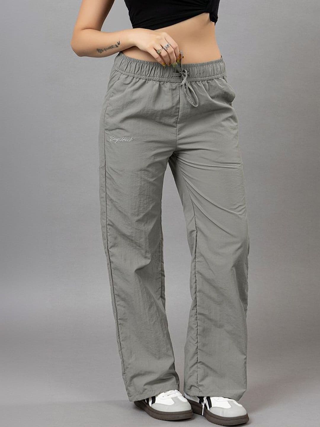 BAYSTREET BAYSTREET Women Regular Fit Brand Logo Track Pants