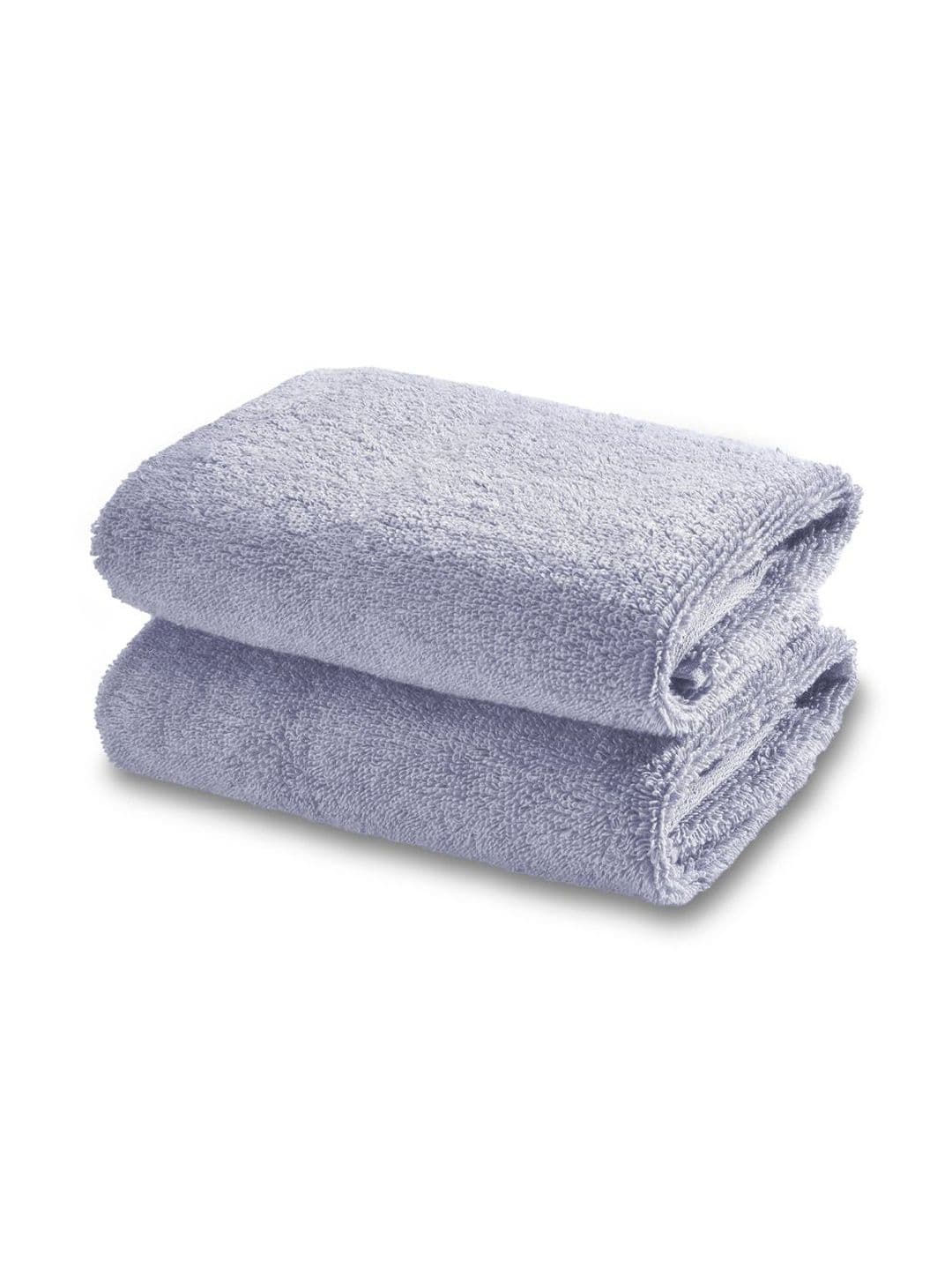 SPACES SPACES 2-Pcs Violet Pure Cotton 550 GSM Hand Towels