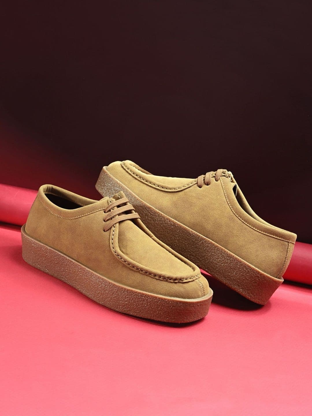 Men Wallabee Sneakers The Roadster Lifestyle Co Men Square Toe Sneakers Casual Shoes
