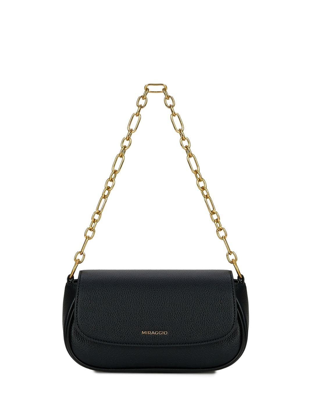 Shoulder Bag For Women MIRAGGIO PU Half Moon Sling Bag with Tasselled