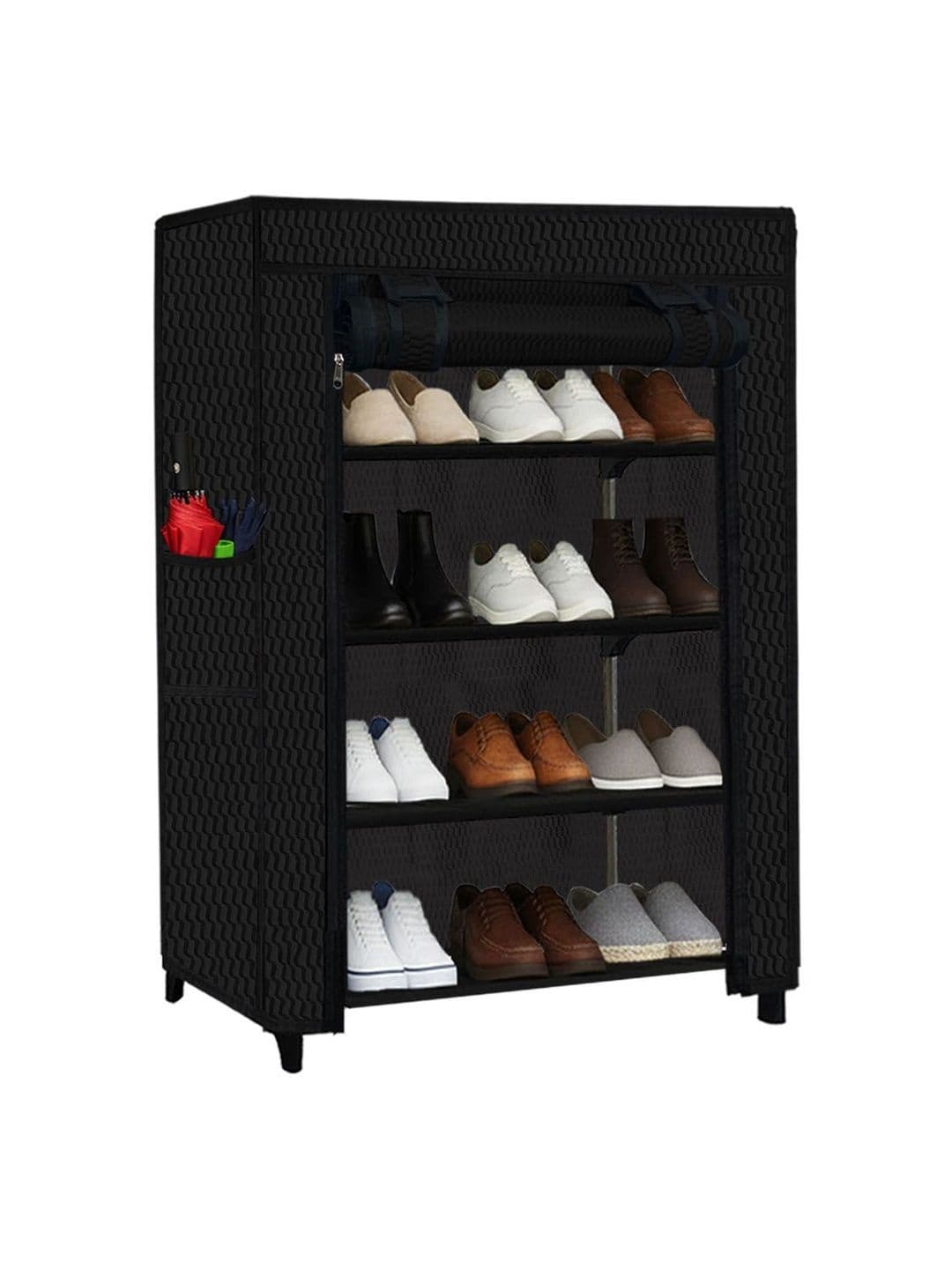 Urban Choice Urban Choice 4-Layers Metal Collapsible Shoe Stand