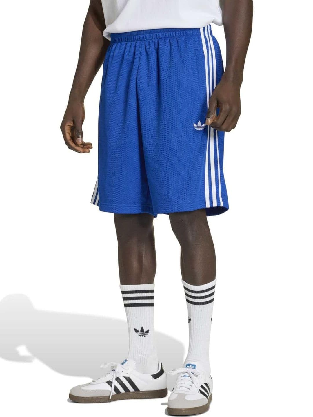ADIDAS Originals ADIDAS Originals Men Striped Loose Fit Sports Shorts Technology