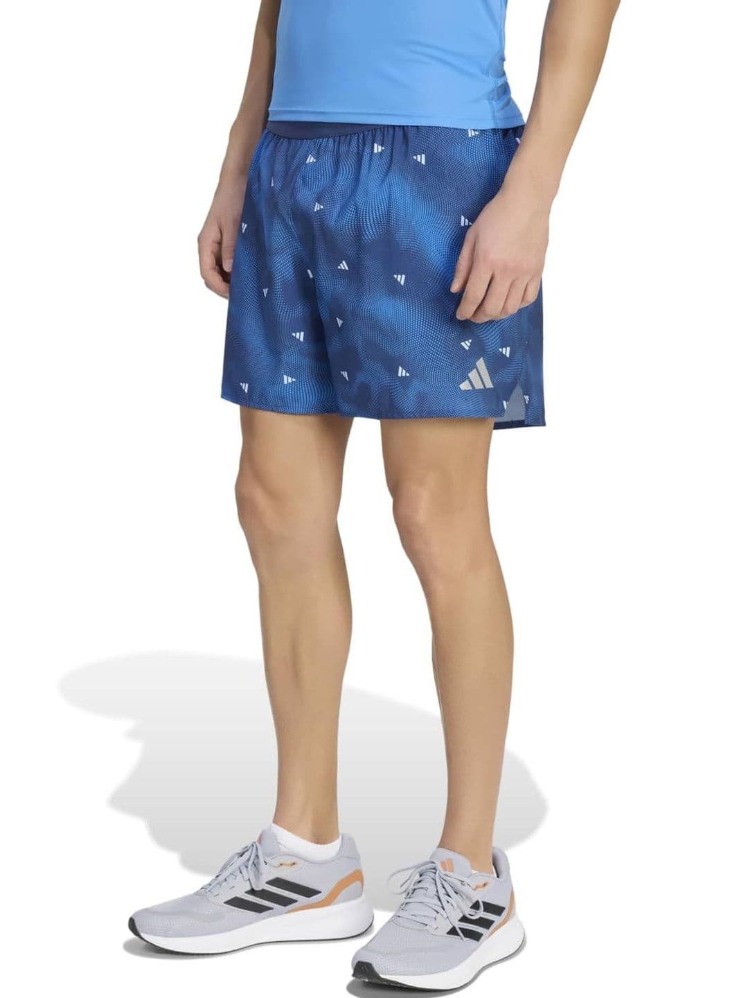 ADIDAS ADIDAS Run Essentials Brand Love Men Printed Above Knee Sports Shorts