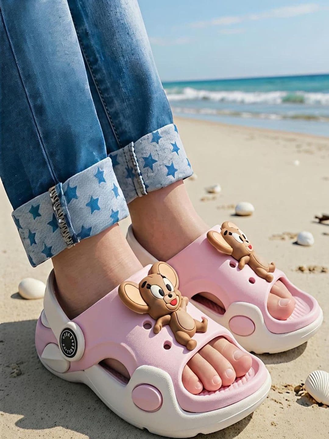 Crazyly Crazyly Girls Croslite Slip-On