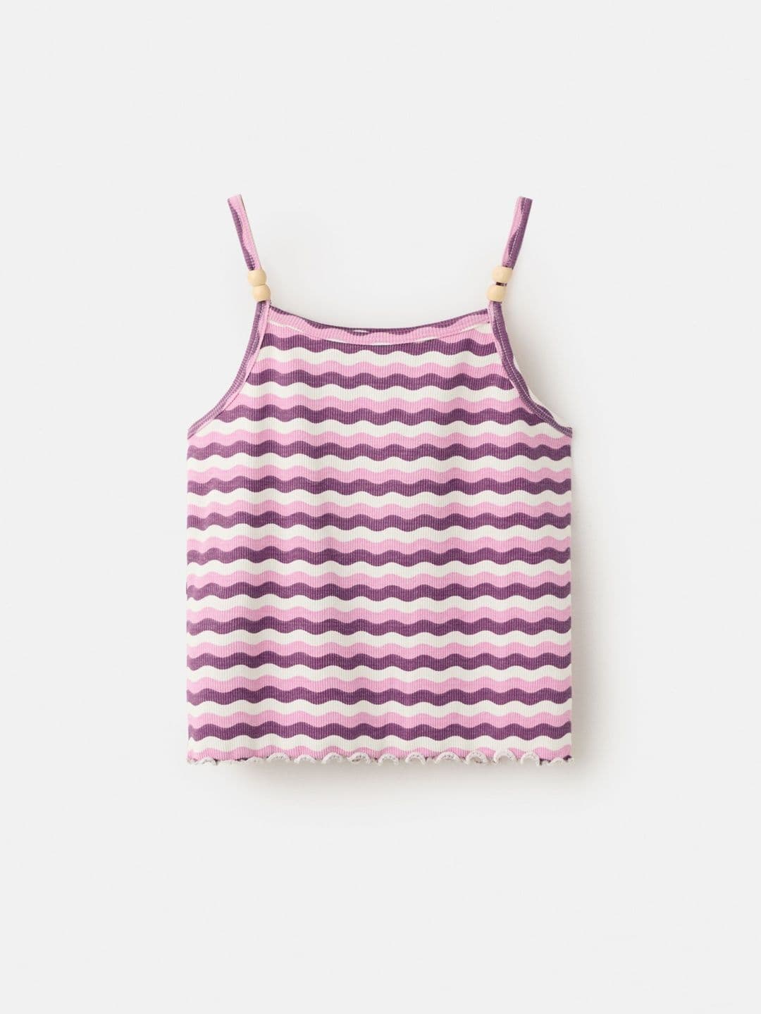 Mango Kids Mango Kids Girls Striped Cotton Top