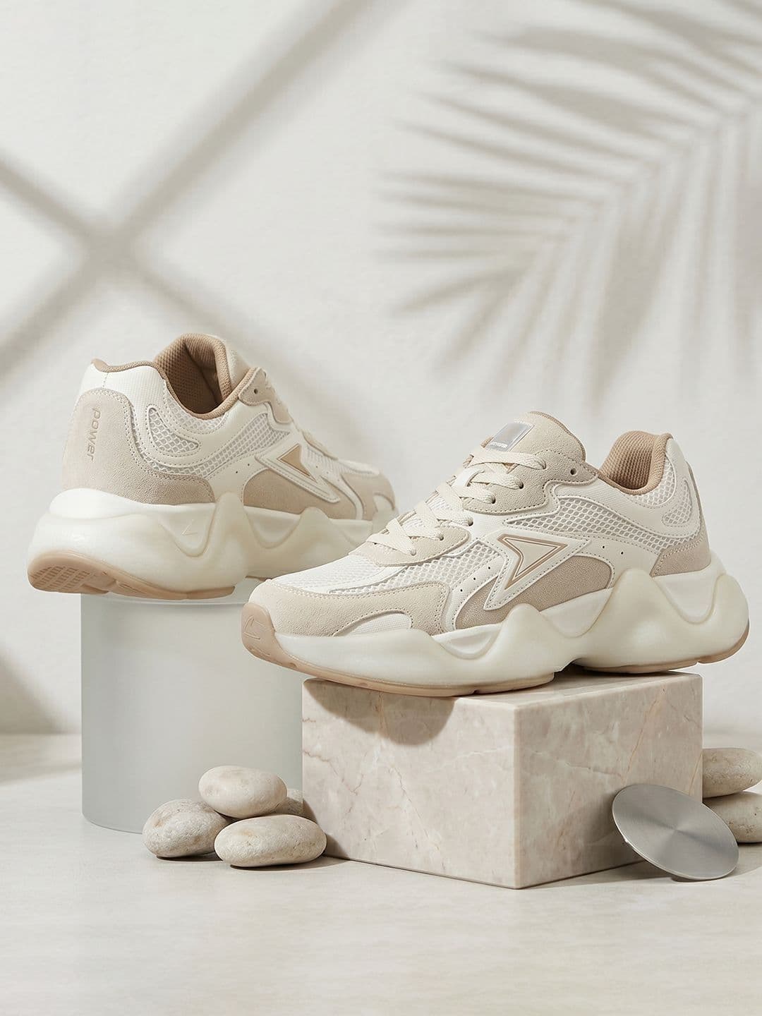 Power Power Women Textile Training or Gym Non-Marking Shoes