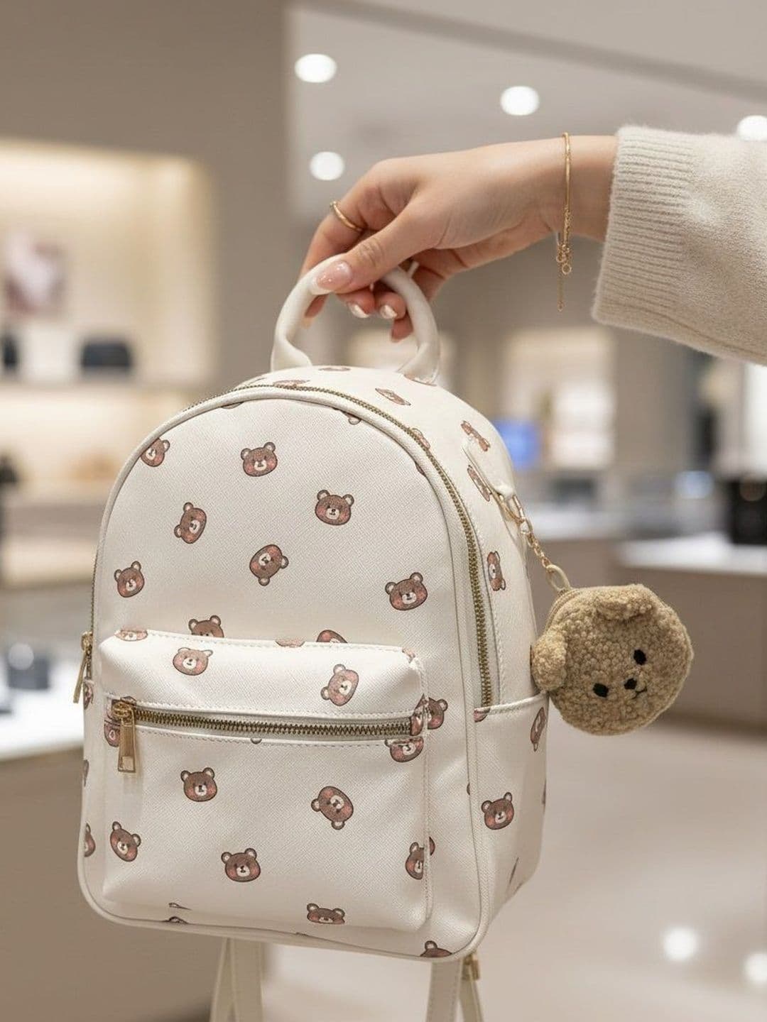 GLOSSY GLOSSY Women Graphic Backpack