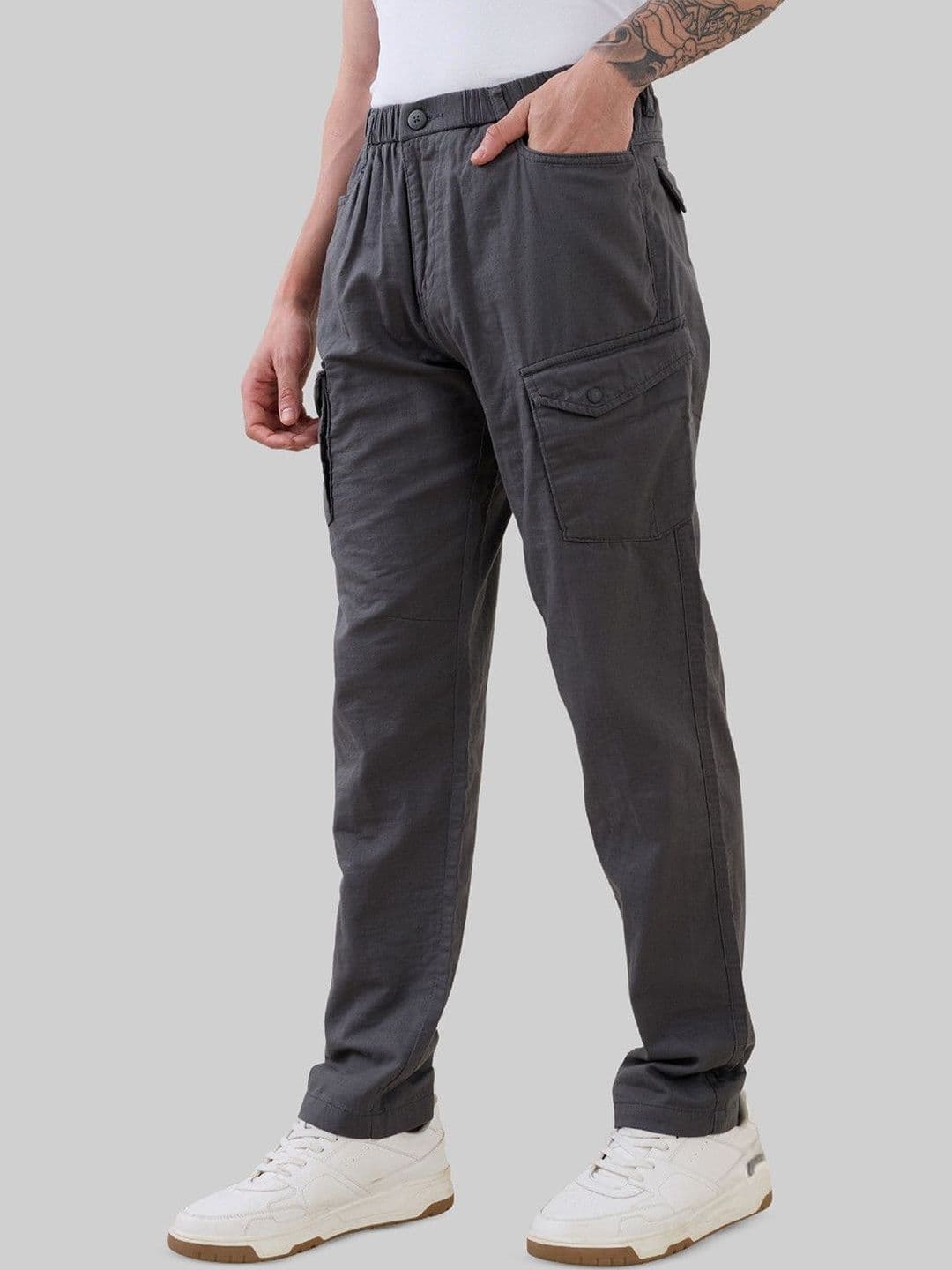 Men's  Casual  Pants nostrum Men Relaxed Cargos Trousers