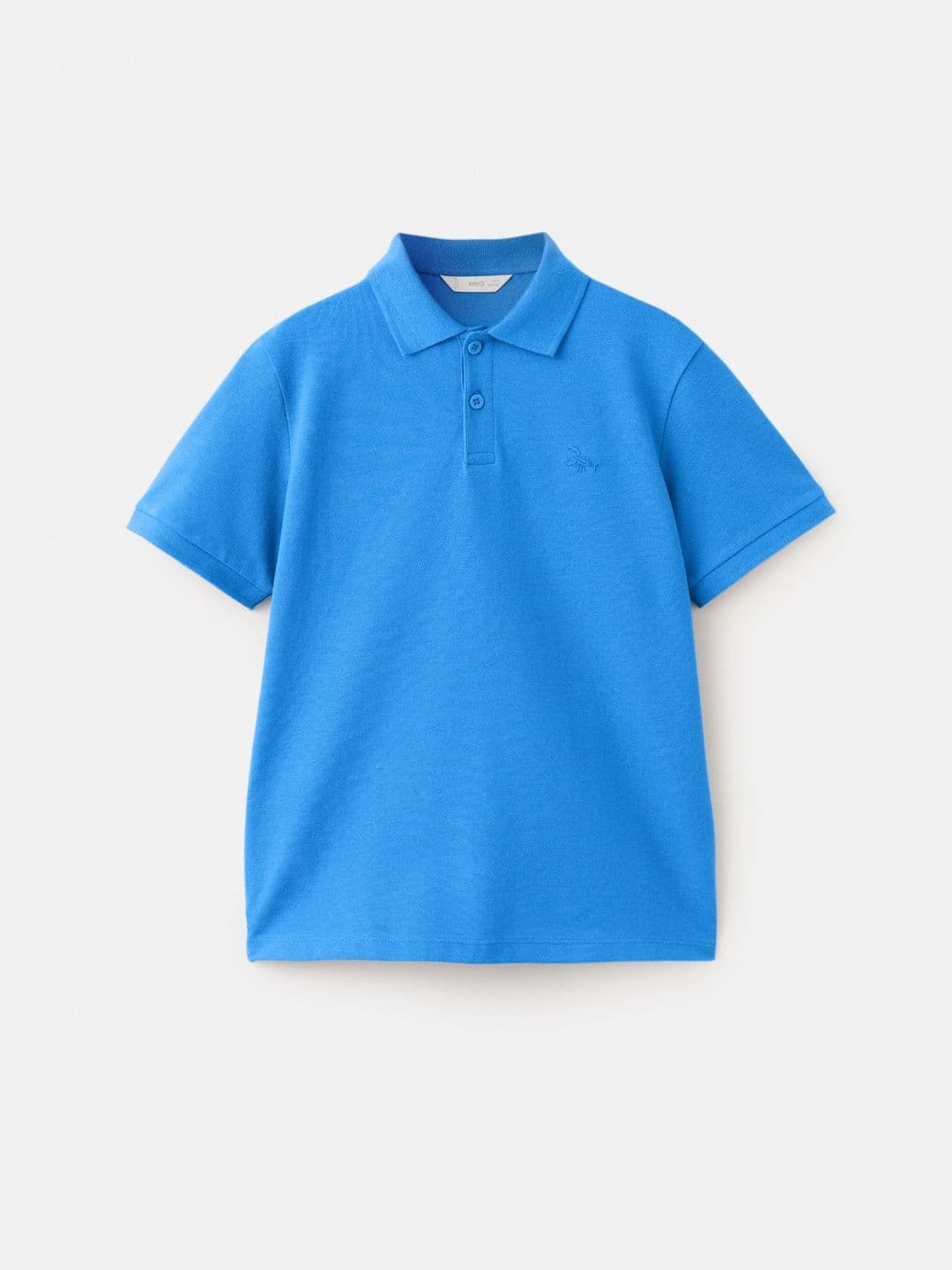 Mango Kids Mango Kids Boys Polo Collar Pure Cotton T-shirt