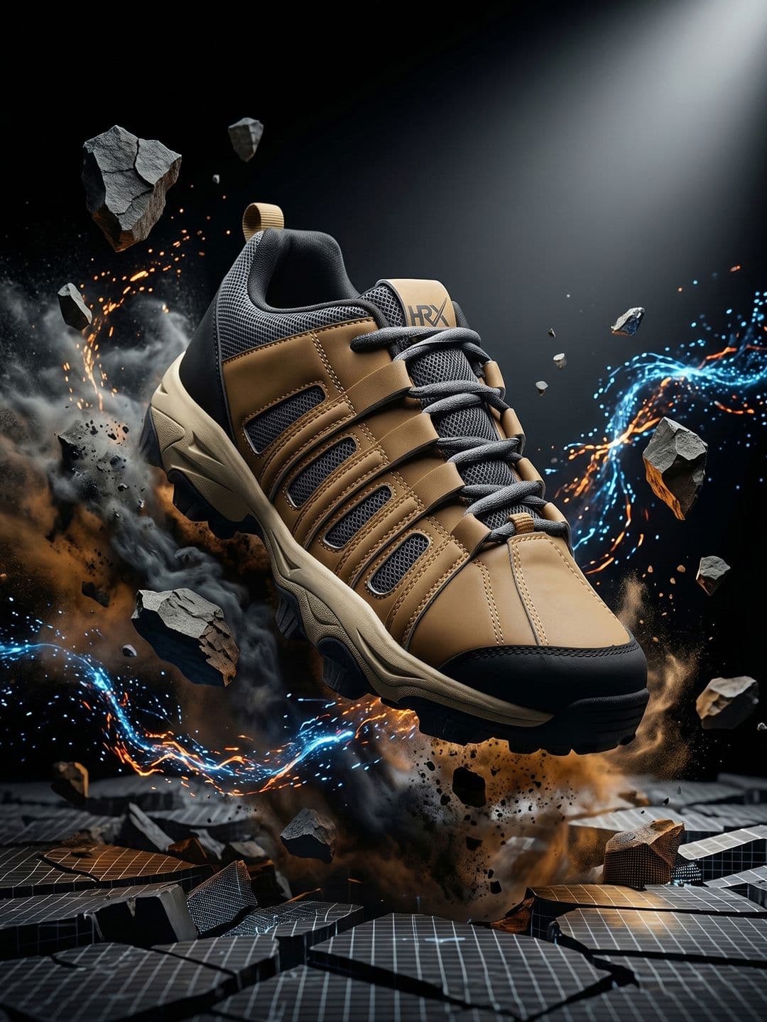 HRX by Hrithik Roshan HRX by Hrithik Roshan Men Fabric Trekking Non-Marking Shoes