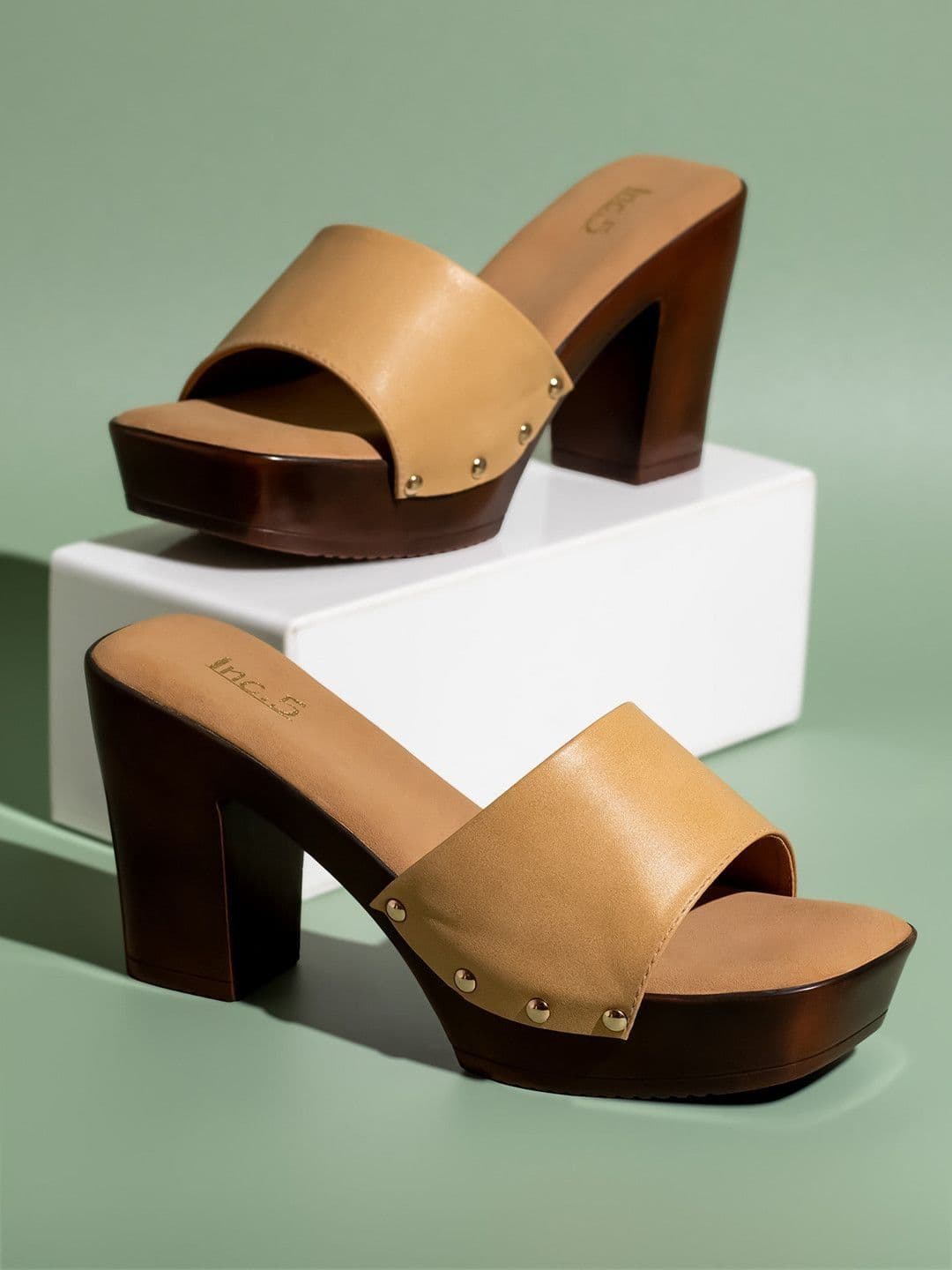 Inc 5 Inc 5 Block Mules with Buckles
